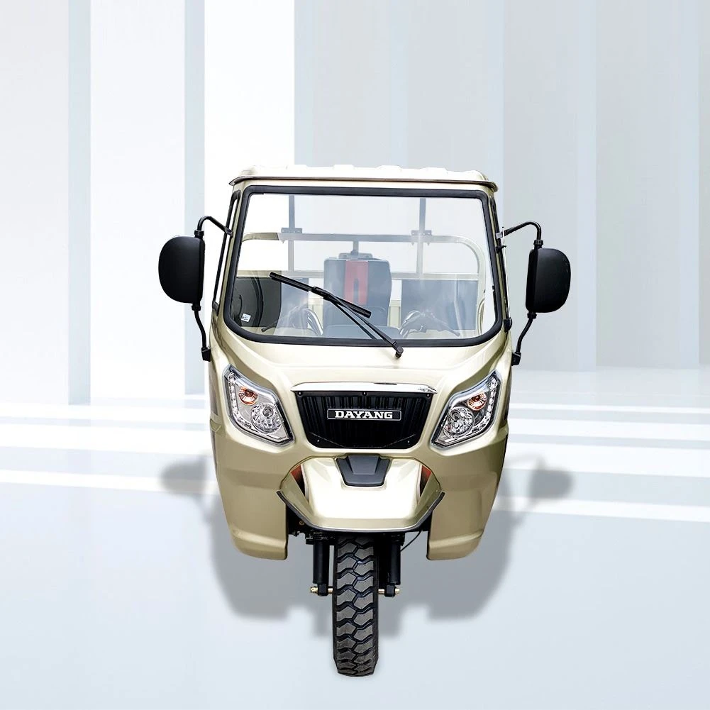 Three Wheel Gasoline Motor Tricycle rainproof