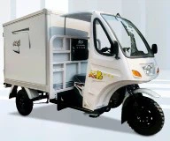 DY-B2 Big Cargo Box חצי תא תלת אופן לנשיאת מזון